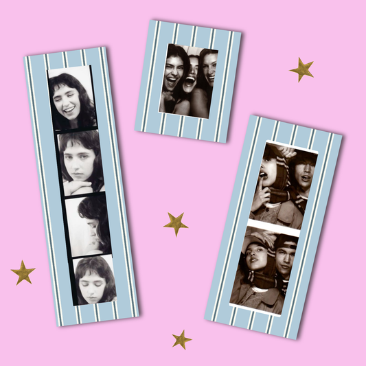 BUTTON UP BLUE Magnet Frame