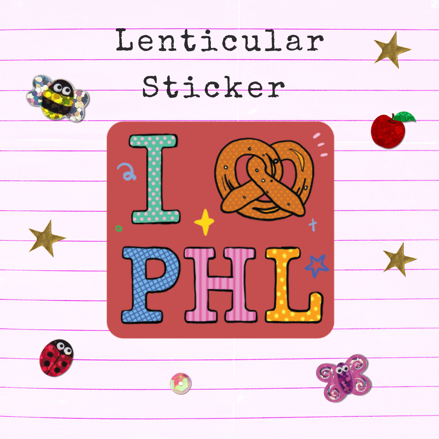 PHL Lenticular Sticker