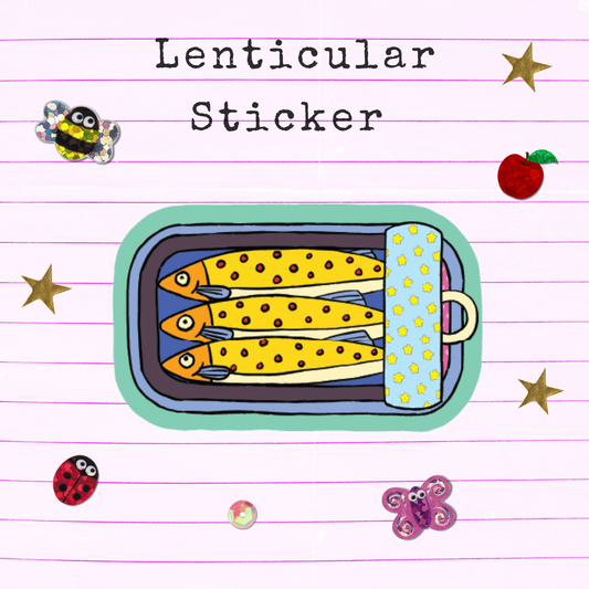 Sardine Lenticular Sticker