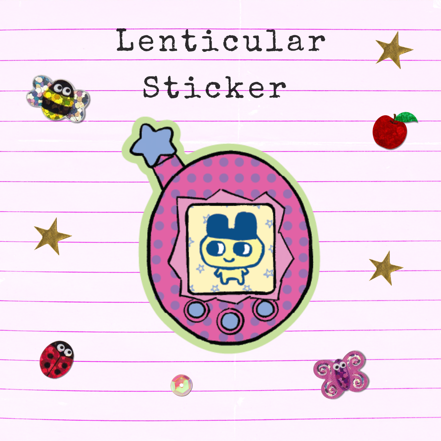 Tama Lenticular Sticker