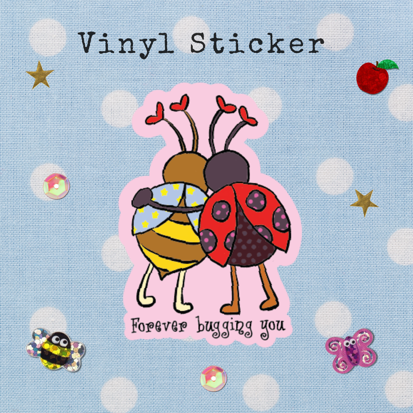 Bug Vinyl Sticker