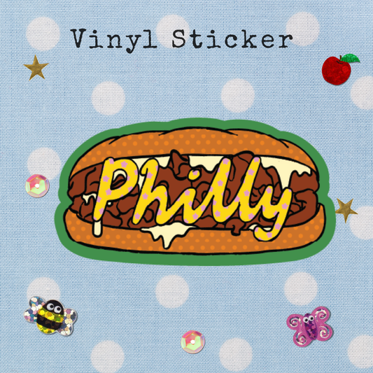 PHL Hotdog Vinyl Sticker