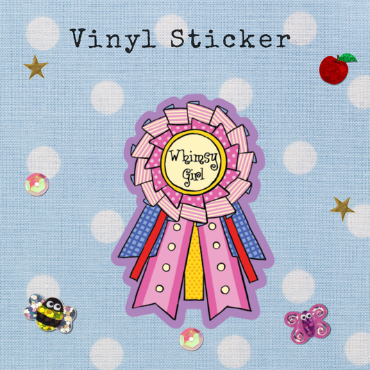 Rosette Vinyl Sticker