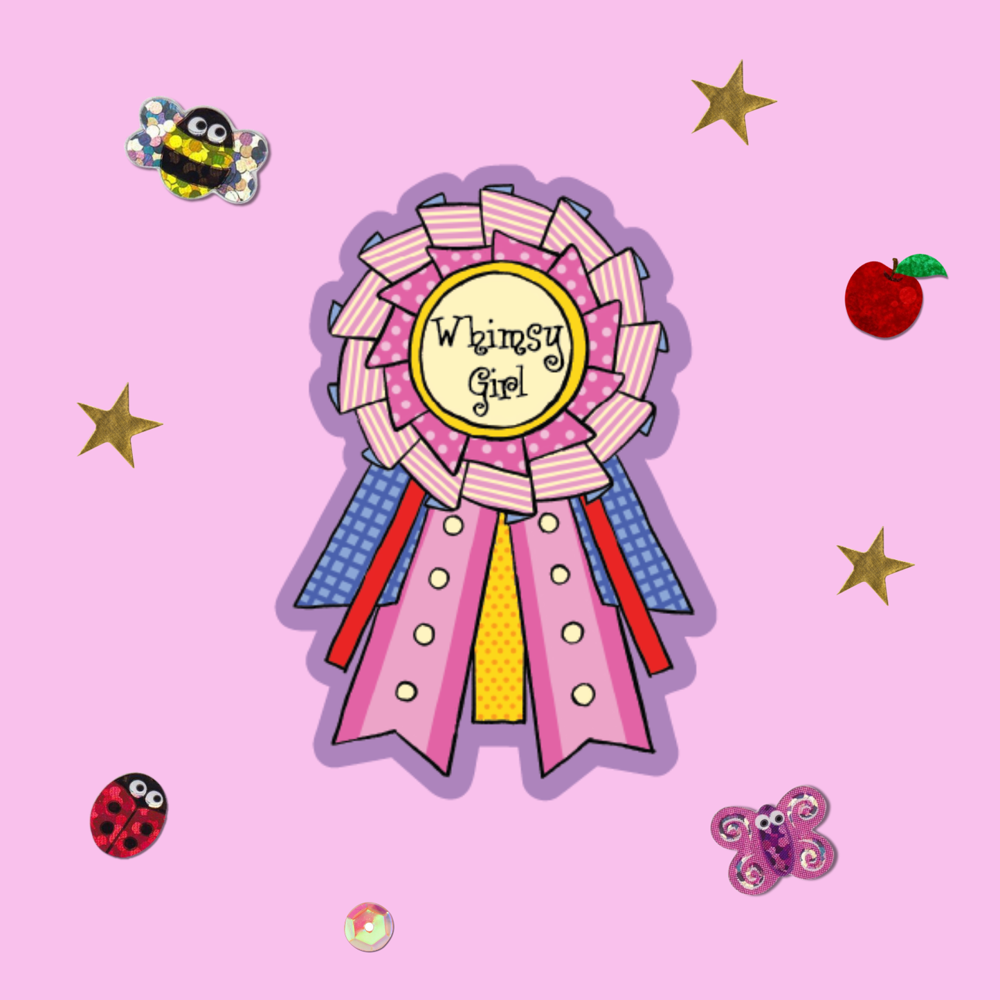 Rosette Magic Sticker