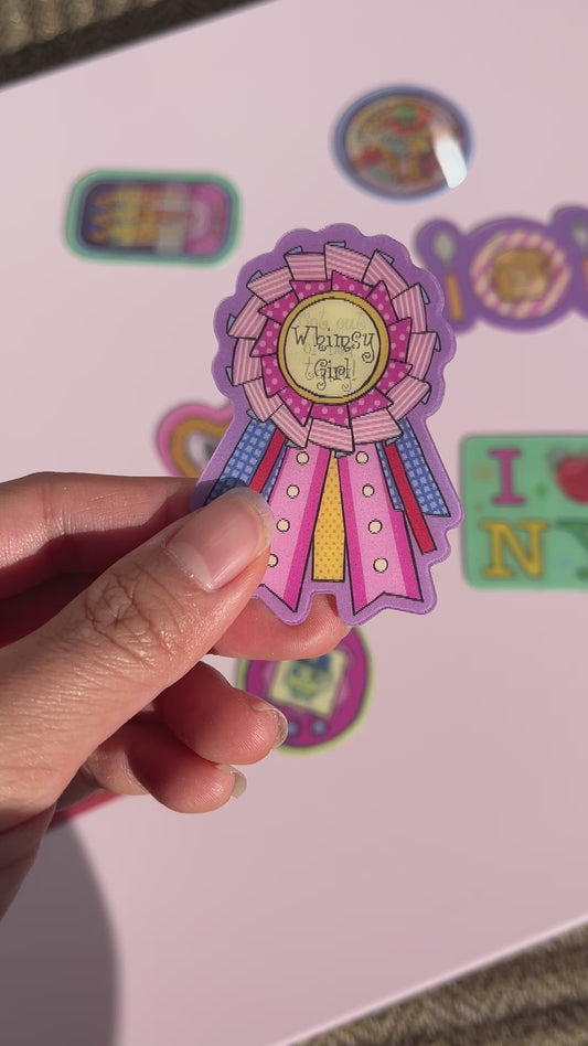 Rosette Magic Sticker