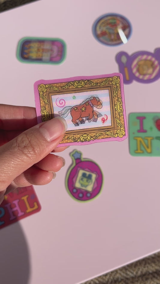 Horse Lenticular Sticker
