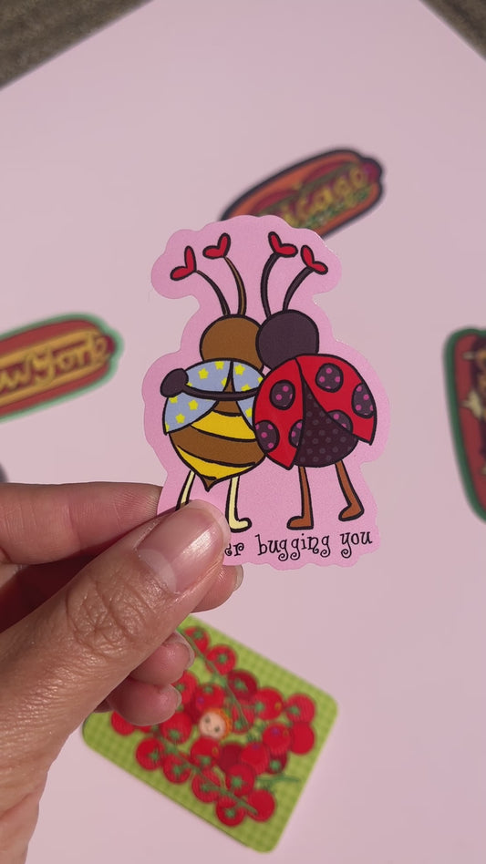 Bug Vinyl Sticker
